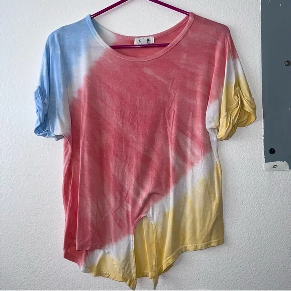 Tie Dye Camo Top - Picture 3 of 3